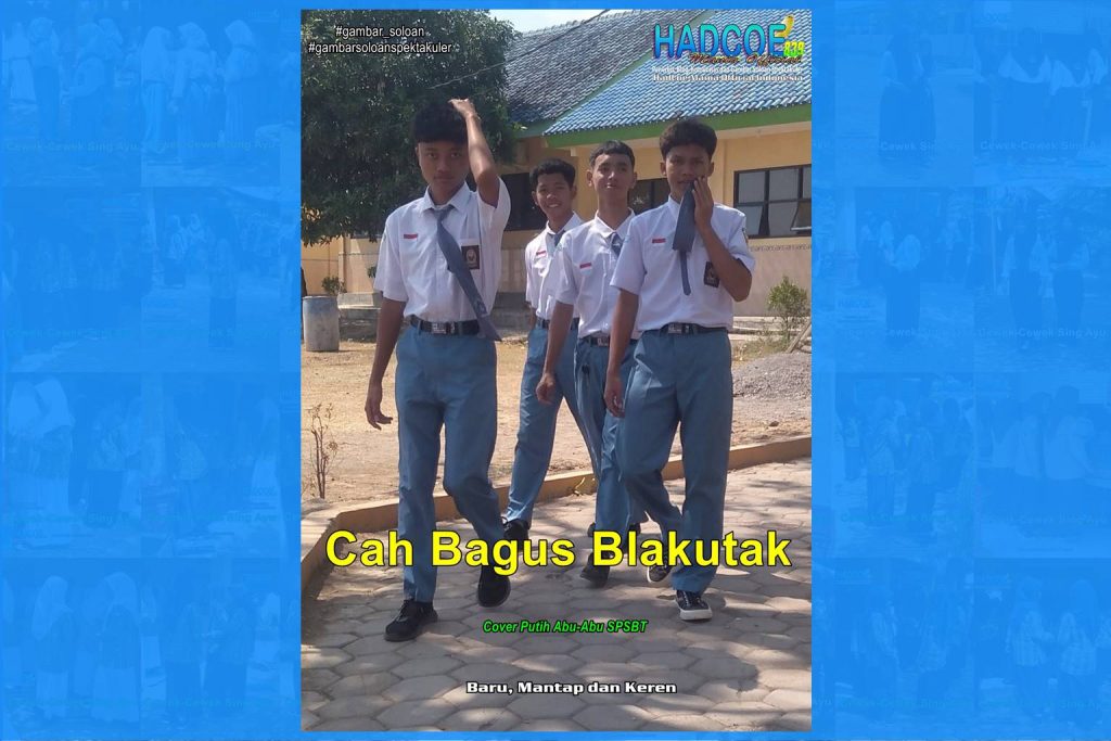 Gambar Soloan Spektakuler Versi Putra – SMA Soloan Spektakuler Cover Putih Abu-Abu SPSBT 004-06